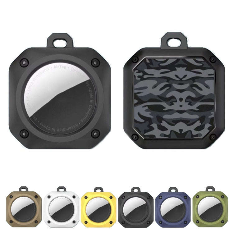 2 PCS For AirTag 2nd Gen / AirTag 1st Gen Positioning Tracker Anti-Drop Anti-Lost Case Printing P...