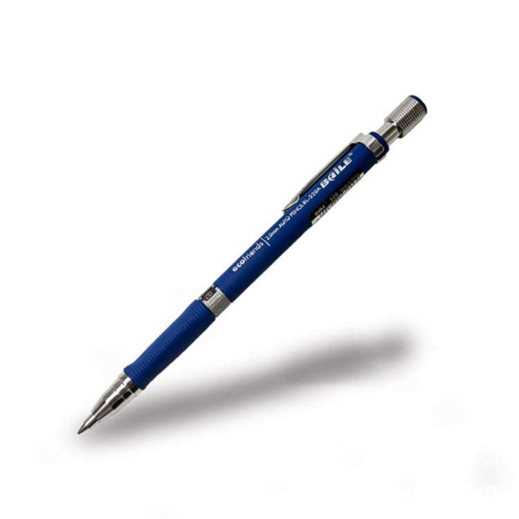 Baile 2.0mm Exam Push-out Drawing Drawing Writing Activity Automatic 2B Pencil, Blue