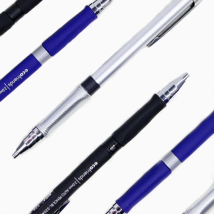 Baile 2.0mm Exam Push-out Drawing Drawing Writing Activity Automatic 2B Pencil, Blue