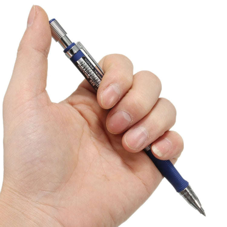 Baile 2.0mm Exam Push-out Drawing Drawing Writing Activity Automatic 2B Pencil, Blue