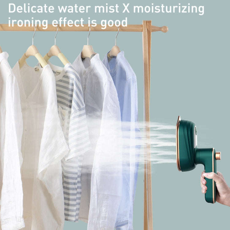 33W Handheld Electric Ironing Machine Rotatable Dry And Wet Garment Steam, EU Plug