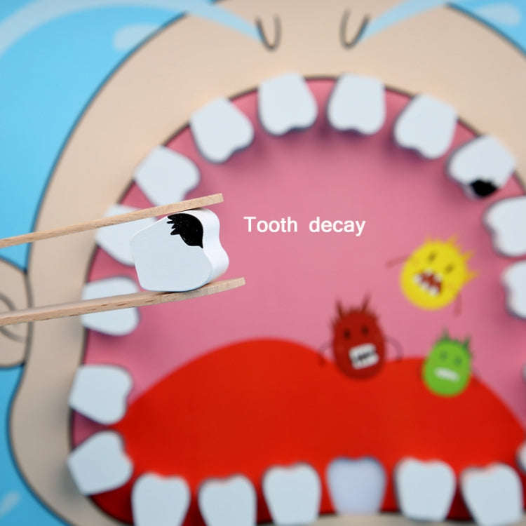 Children Educational Role Playing Simulation Wooden Dentist Suit, Dentist Suit