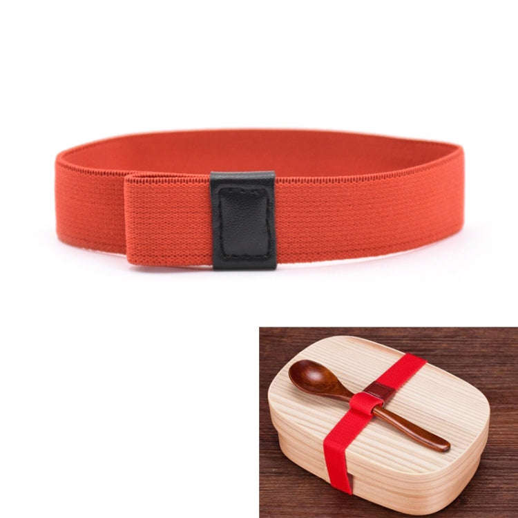 Lunch Box Straps High Elastic Double-Layer Fixed Paste Belt, Lunch Box Straps(Red), Lunch Box Str...