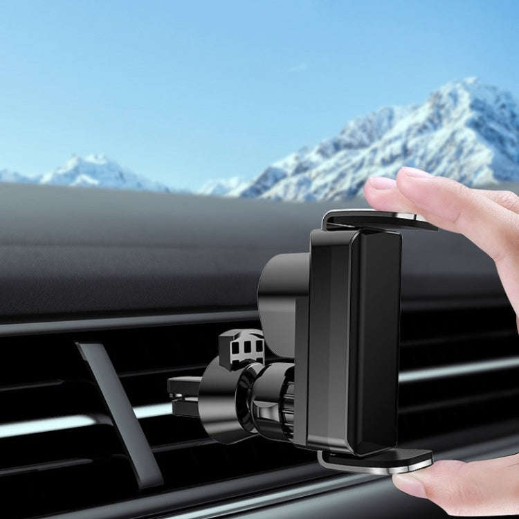 Vehicle-mounted Intelligent Induction Electric Mobile Phone Holder Car Air Outlet Navigation Fram...