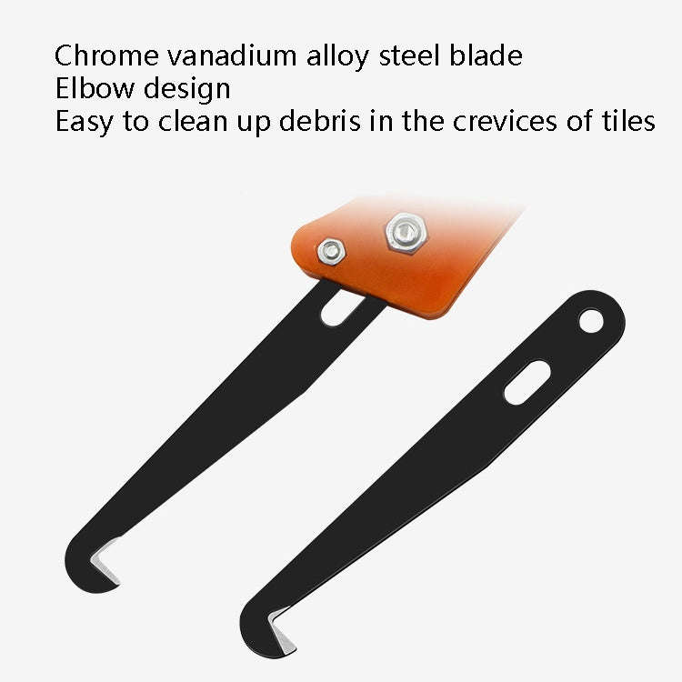 Tile Beautiful Seam Hook Cleaning Tool Basting Knife Groover Beautiful Joint Agent, Basting Knife...