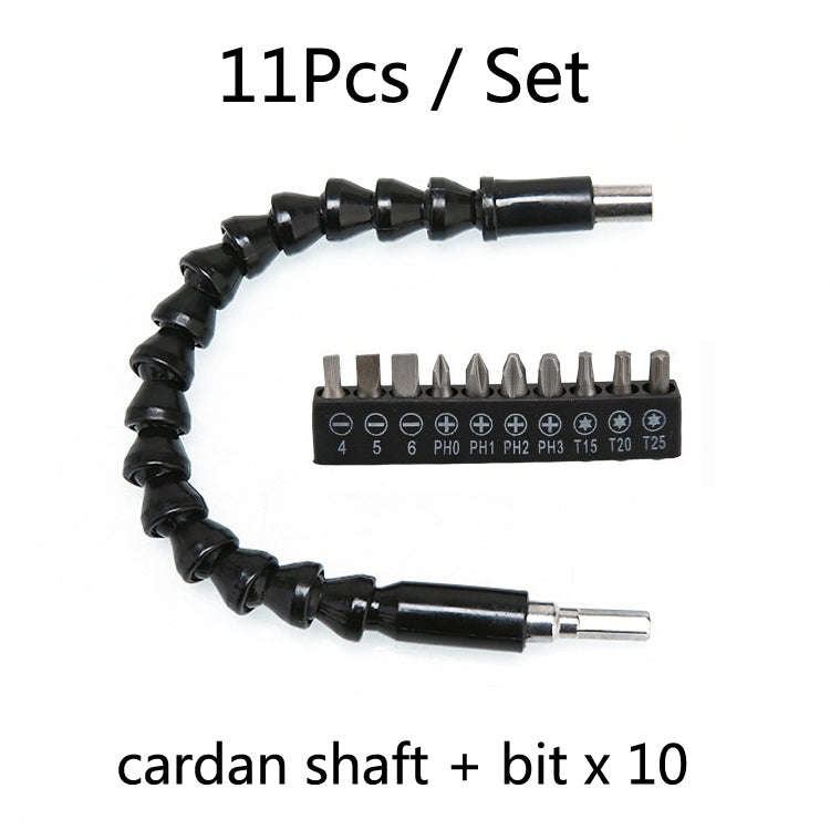 Electric Drill Universal Coupling Sleeve Bit Set Multifunctional Flexible Shaft Electric Drill Ac...