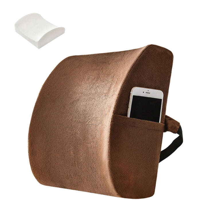 Office Waist Cushion Car Pillow With Pillow Core, Style:, Memory Foam, Gel Type