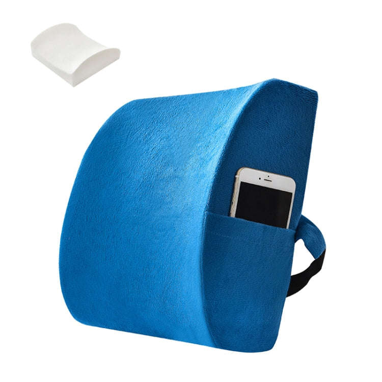 Office Waist Cushion Car Pillow With Pillow Core, Style:, Memory Foam, Gel Type