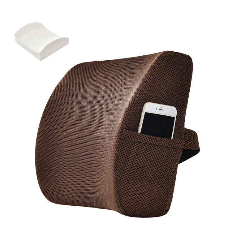 Office Waist Cushion Car Pillow With Pillow Core, Style:, Memory Foam, Gel Type