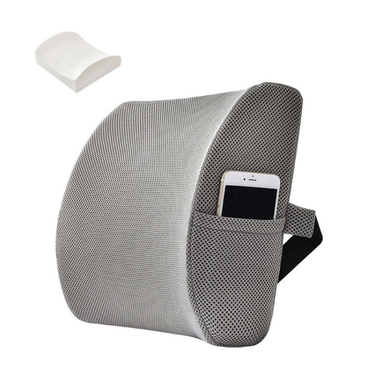 Office Waist Cushion Car Pillow With Pillow Core, Style:, Memory Foam, Gel Type