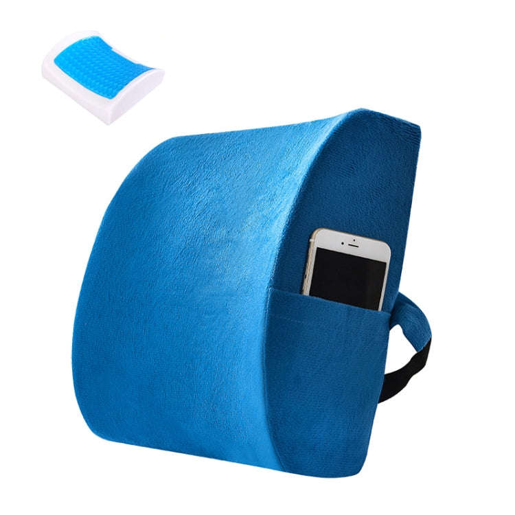 Office Waist Cushion Car Pillow With Pillow Core, Style:, Memory Foam, Gel Type