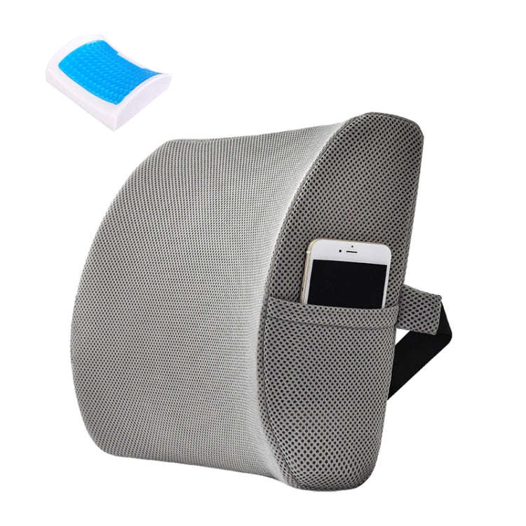 Office Waist Cushion Car Pillow With Pillow Core, Style:, Memory Foam, Gel Type