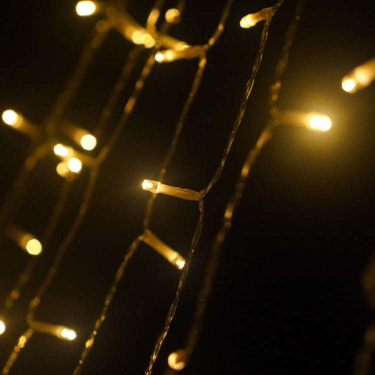 10LM 350 LED Star Waterfall Light Christmas Tree String Lights Outdoor Meteor Light, Plug Spec:, ...