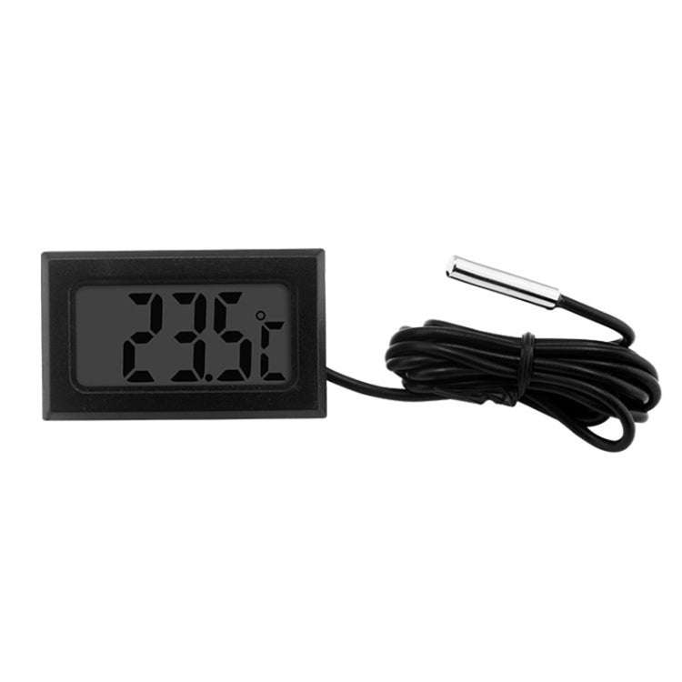 Fish Tank Digital Thermometer Waterproof Probe Electronic Measuring Thermometer, Line Length: 5m ...