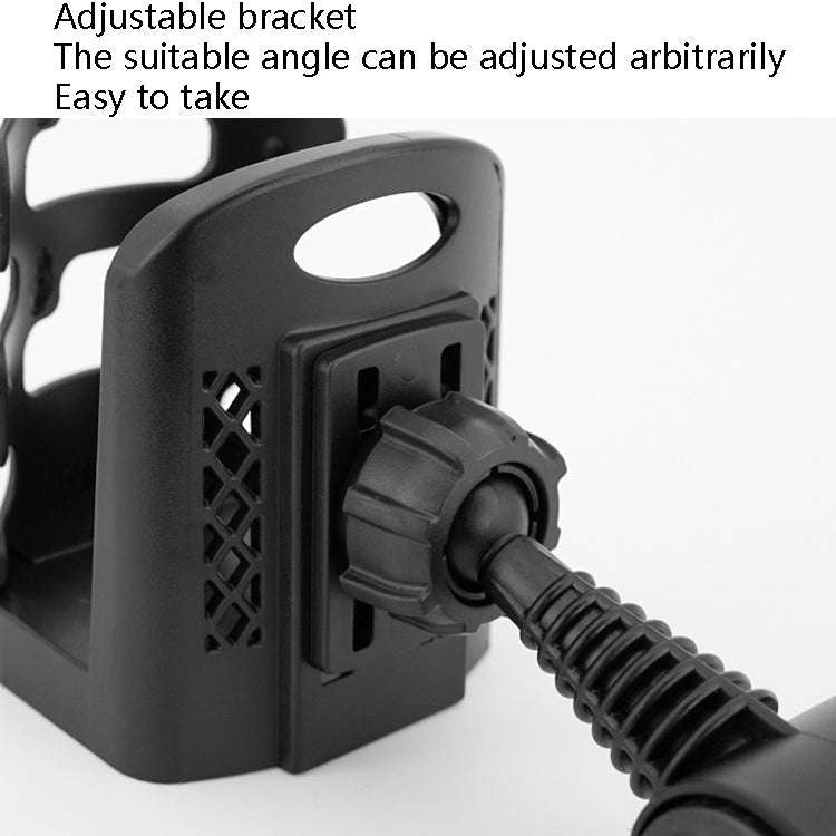 2 PCS SMCP-380 General Riding Cup Rack Motorcycle Bicycle Cup Holder, Rearview Mirror Installatio...
