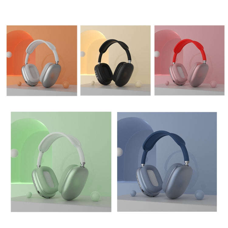 P9 Bluetooth 5.1 Subwoofer Wireless Headset Support AUX / TF Card, P9 (Black), P9 (White), P9 (Re...