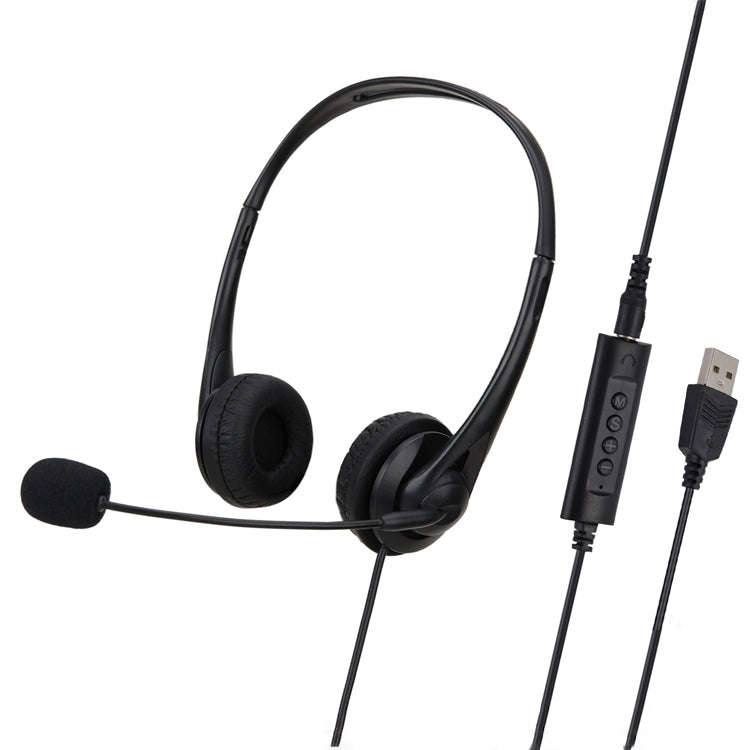 SOYTO SY490 Teaching Office Network Class Student Education Computer Headset, Style:, Double Ear ...