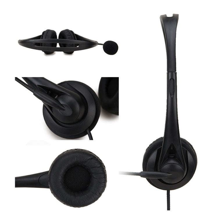 SOYTO SY490 Teaching Office Network Class Student Education Computer Headset, Style:, Double Ear ...