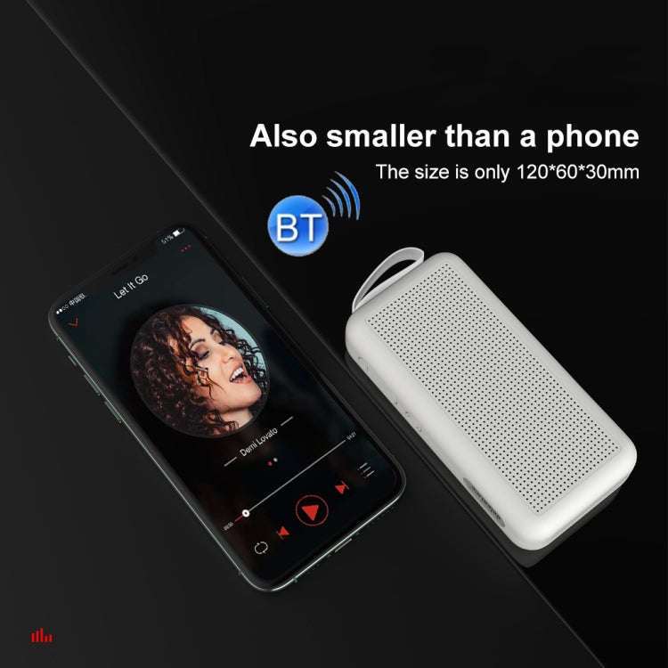 DoRealMe F0 TWS Mini Graffiti Bluetooth Speaker Support FM / TF Card, White, Black, Red, Black Gr...