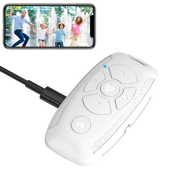 S86 Car Key Shape Multifunctional Bluetooth Selfie Video Remote Control, S86 Black, S86 White, S8...