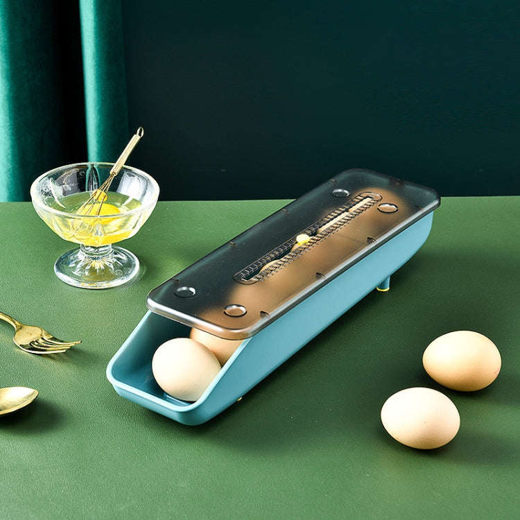Automatically Fill The Egg Storage Box Refrigerator Fresh-Keeping Box, 1 Layers Green, 1 Layers  ...