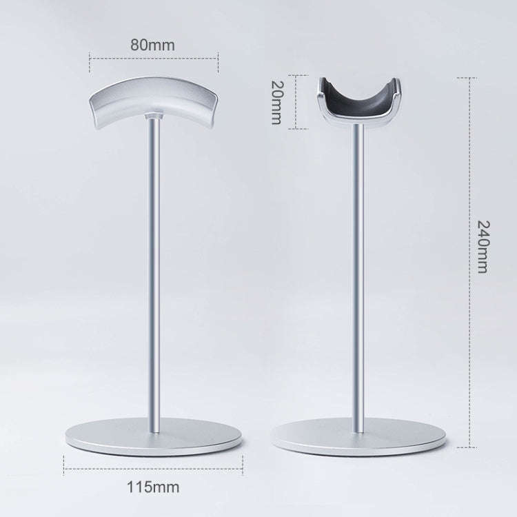 Metal Display Desktop Stand for Headset, Red, Black, Silver