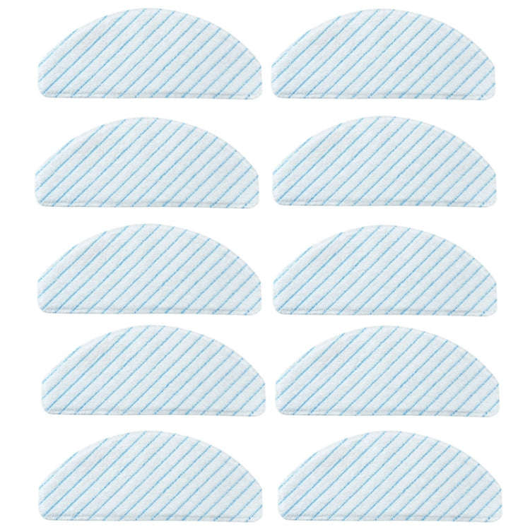 10 PCS Rag Mop Cloths For Ecovacs Deebot T8 Series, 10 PCS Rag