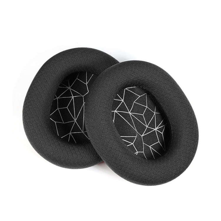 2pcs Sponge Headset Pad for Steelseries Arctis Pro / Arctis 3 / 5 / 7(Black Grey Leather), TBD060...
