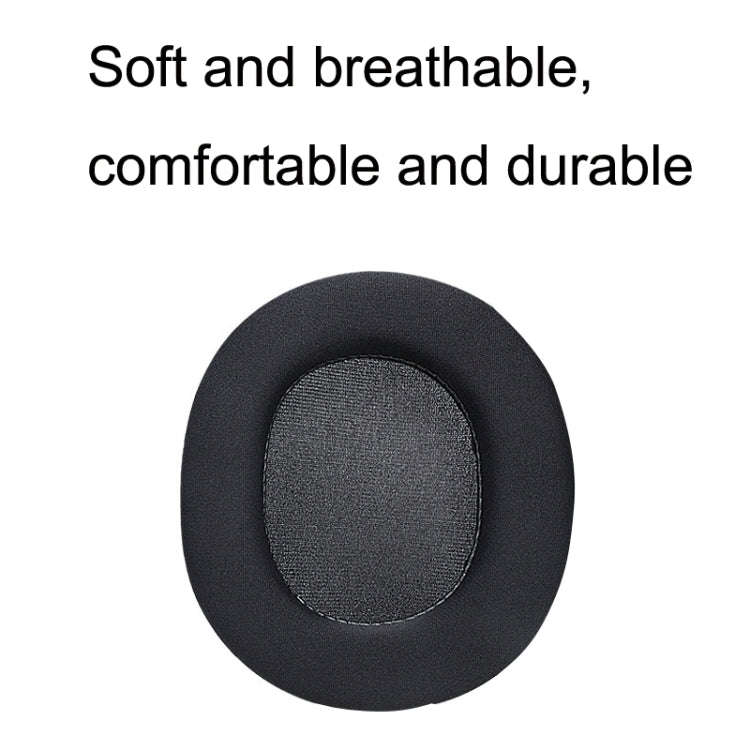 2pcs Sponge Headset Pad for Steelseries Arctis Pro / Arctis 3 / 5 / 7(Black Grey Leather), TBD060...