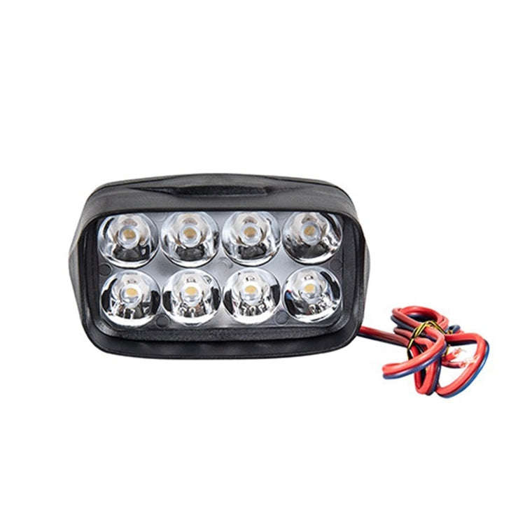 2 PCS MK-265 Motorcycle Character Shooting Light Auxiliary Day Running Light, Style:, 8 LEDs, 12 ...