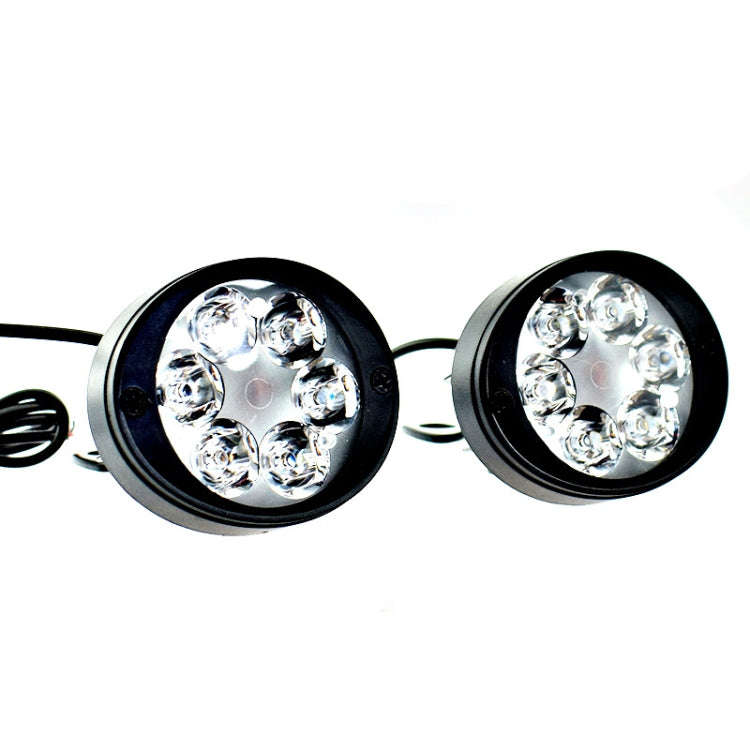 2 PCS MK-262 6 LEDs Motorcycle Fog Lamp, Shooting Light