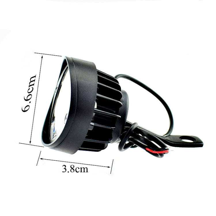 2 PCS MK-262 6 LEDs Motorcycle Fog Lamp, Shooting Light