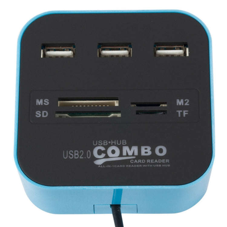7 In 1 COMBO USB 2.0 HUB Reader