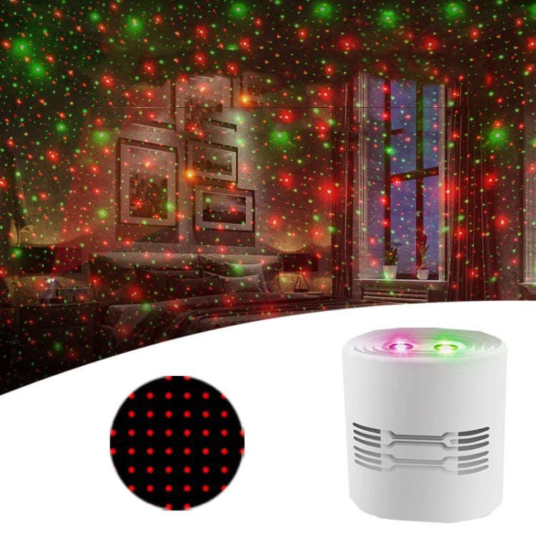 C209 USB Charge Mini Laser Stage Atmosphere Light, Single Star Style (White), 8 In 1 Style (Black...