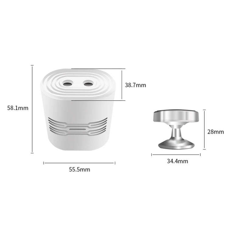 C209 USB Charge Mini Laser Stage Atmosphere Light, Single Star Style (White), 8 In 1 Style (Black...