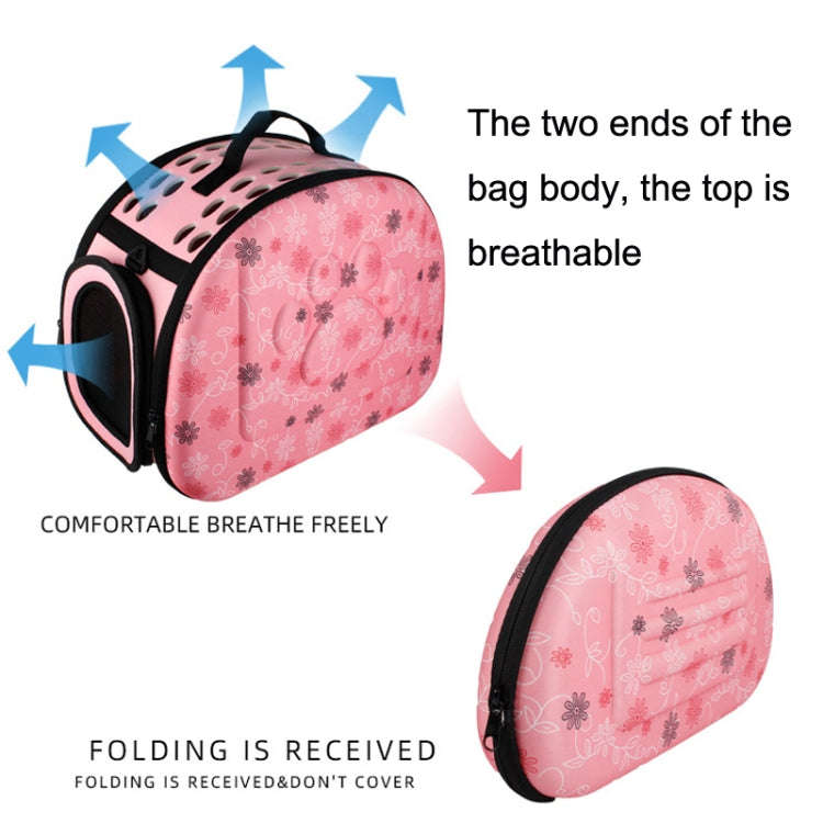 Pets Out Foldable EVA Backpack, Black, Pink, Gray, Champagne