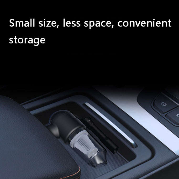 FL-8803 Portable Handheld Car Vacuum Cleaner, Style:, 3.7V Wireless Charging (Black), 3.7V Wirele...
