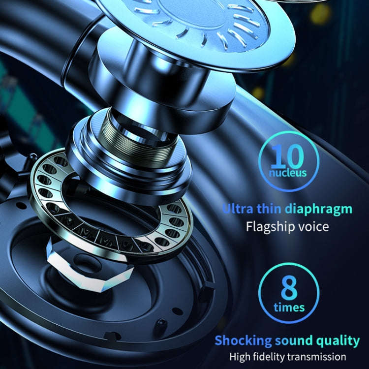 M99 Bluetooth V5.2 Single Earhook Business Headphone, Black, Pink, Black+Red, Black+Blue, Black+W...