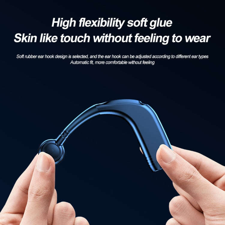 M99 Bluetooth V5.2 Single Earhook Business Headphone, Black, Pink, Black+Red, Black+Blue, Black+W...