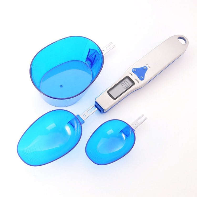 500g / 0.5g Kitchen Scale Electronic Measuring Spoon Scale With Three Spoons, 500g / 0.5g, 300g /...