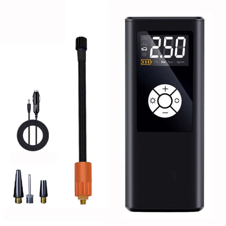 Car Portable Digital Display Electric Air Pump, 2712 Wired Version, 2712 Wireless Version 6000 mA...