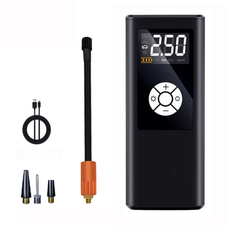 Car Portable Digital Display Electric Air Pump, 2712 Wired Version, 2712 Wireless Version 6000 mA...