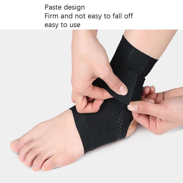 Thin Anti-Slip Dispensing Sports Compression Bandage Ankle Brace, M, L, XL