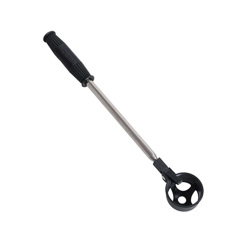 Golf 8 Sections Foldable Antenna Rod Stainless Steel Ball Picker, ZH-016 Orange, ZH-016 Black