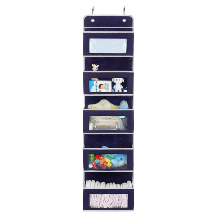 Five-Layer Non-Woven Door Rear Storage Hanging Bag, Five-Layer Non-Woven White, Five-Layer Non-Wo...