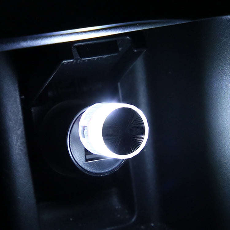 Car Decorative USB Universal LED Atmosphere Lamp, White, Ice Blue, Purple, Red, Yellow, Deep Blue...