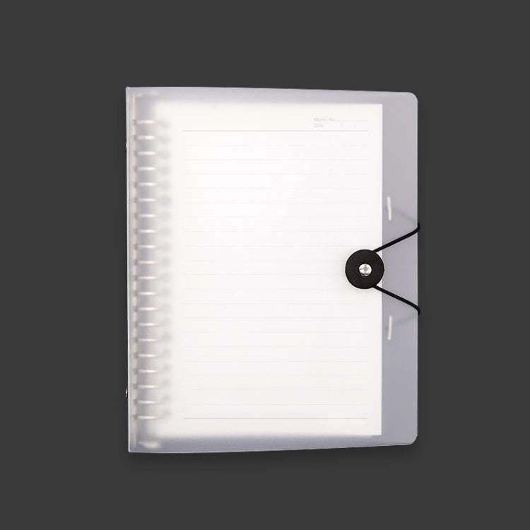 Transparent Matte PP Soft Shell Cover Hand Accountive Page, Style:, A5 Horizontal Core, A5 Cornel...