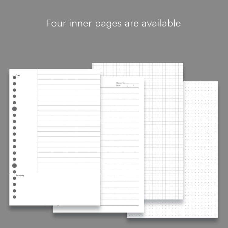 Transparent Matte PP Soft Shell Cover Hand Accountive Page, Style:, A5 Horizontal Core, A5 Cornel...