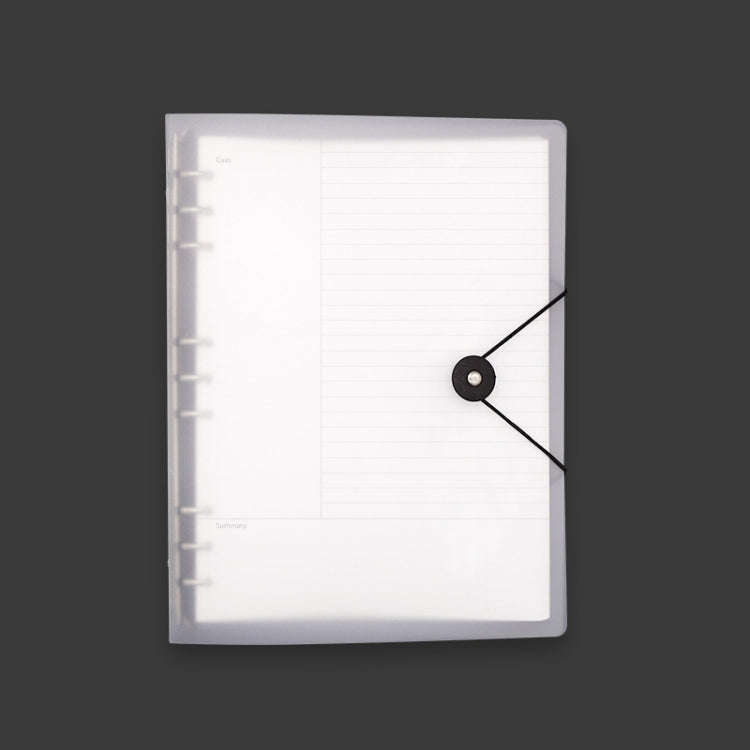Transparent Matte PP Soft Shell Cover Hand Accountive Page, Style:, A5 Horizontal Core, A5 Cornel...