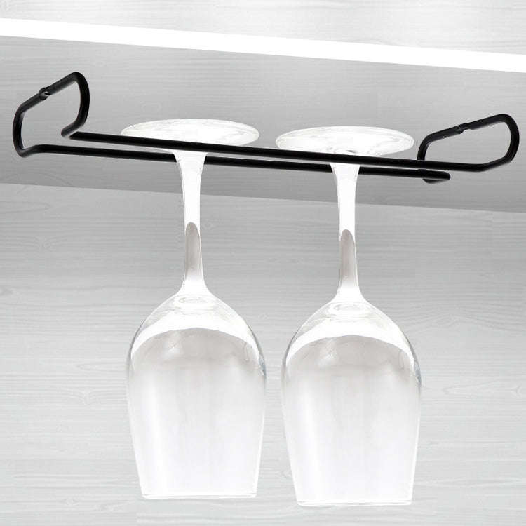 Simple Single-Row Red Wine Cup Inverted Rack, Red Wine Cup Inverted Rack